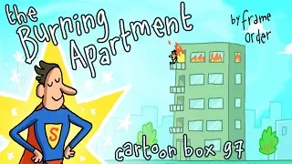 The Burning Apartment | starring SUPERMAN | Cartoon Box 97  | by FRAME ORDER