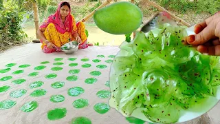 মাত্র ১টি কাঁচা আম দিয়ে ২০০ পিস পাঁপড় বানানো যায় না দেখলে বিশ্বাস হবে না | papad recipe