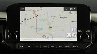 2022 Nissan Pathfinder - Map Screen Overview (if so equipped)