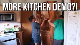 More Demolition & No Pantry? | Budget Mobile Home Remodel #4