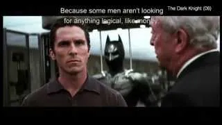The Dark Knight (clip11) -"Some men just wanna watch the world burn"
