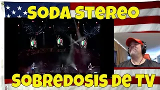 Soda Stereo - Sobredosis De TV (Gira Me Verás Volver) - REACTION - SOOOO GOOD
