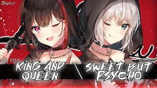 [Switching Vocals] - King and Queen x Sweet But Psycho | Ava Max (Demyx Mashup)