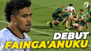 Leicester Fainga'anuku's Toulon Debut Performance against Northampton 2023