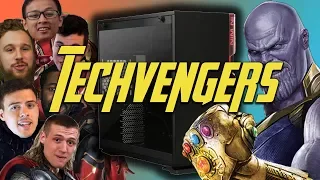 Techvengers - Infinity War PC Build Off! | OzTalksHW