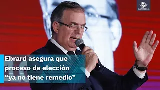 Marcelo Ebrard pide que se repongan encuestas de Morena por inconsistencias