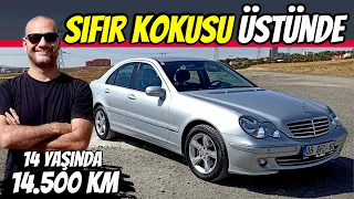 KM CİMRİLERİ | Mercedes C200 Kompressor W203 | 14.500km