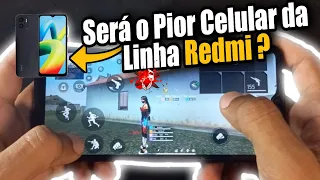 TESTEI O XIAOMI REDMI A1 NO FREE FIRE !! VEJA COMO ELE SE SAIU EM 2023