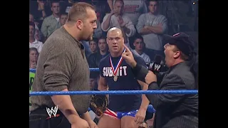 Kurt Angle names Paul Heyman as his manager (WWE SmackDown!) HD | 2002