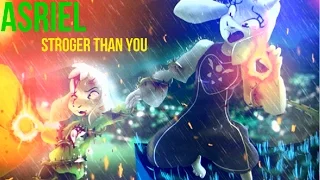 Undertale - Stronger Than You [ver. Asriel] Lyrics + Animations