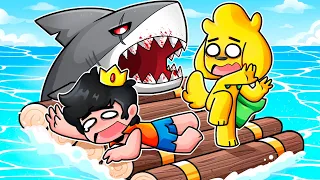 ¡NOS HEMOS PERDIDO EN EL MAR! 😭🦈 HORA DE RAFTILLINO #1 ✨ SERIE DE RAFT) #TeamSeas