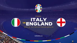 EA FC 24 PS4 |Italy VS England - UEFA Euro 2024 | Final | Gameplay PS4