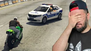 POLISI BU YOLDAN SAKIN TAKIP ETMEYIN BAKIN NE YAPTI - GTA 5 MODS