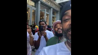 JIM JONES THREATEN’S TO CALL QUEENZFLIP’S MOTHER, WHILE FLIP ATTEMPT’S TO HARASS HIM