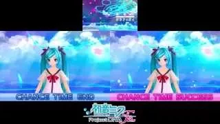 Project Diva F 2nd - Chance Time Comparison DLCs