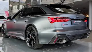 2023 Audi RS6 - Luxury Stationwagon in exciting Details