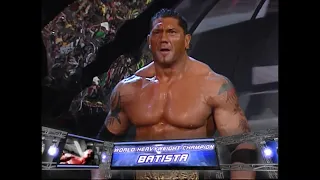 Batista Vs. Mark Henry | SmackDown! Sept 21, 2007