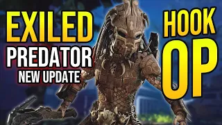 First Look EXILED PREDATOR + HOOK is OP! Night Maps? Predator Hunting Grounds New Update "LEVEL 999"