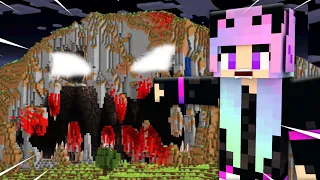 I Trolled My Sister with SCARY CAVES in Minecraft