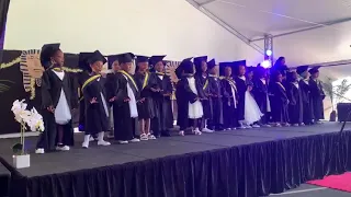 Croydon House School graduation for grade R song