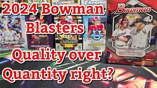 RED REFACTOR/5 & GOLD /50!!! | 2024 BOWMAN Blaster Boxes (X4)