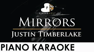 Mirrors - Justin Timberlake - Piano Karaoke Instrumental Cover with Lyrics