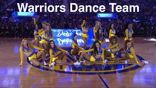 Warriors Dance Team (Golden State Warriors Dancers) - NBA Dancers - 1/22/2020  dance performance