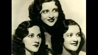 Boswell Sisters - The Gold Diggers Song We're In The Money 1933