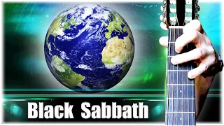 Black Sabbath - Planet Caravan на Гитаре + РАЗБОР