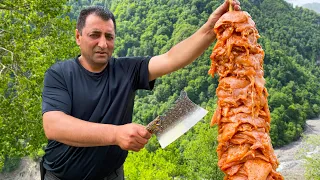 THE WORLD-FAMOUS DONER RECIPE, BUT COOKED IN THE MOUNTAINS ON A BONFIRE!