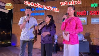 Khương Dừa quá nể bà con chạy từ Vĩnh Long, Đồng Tháp lên giao lưu một bài hát rồi về