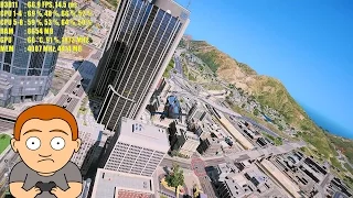 GTA 5 Redux Original Mod GTX 1070 Ultra Settings 1080p Frame Rate Performance Test