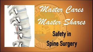 BOS Master Cares Series - Safety in Spine Surgery May 2021