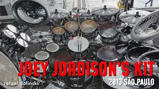 Joey Jordison's Drum Kit - São Paulo 2013 - Slipknot