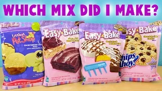 Easy Bake Oven 2006 - Which Baking Mix Did I Make? With Taste Test!