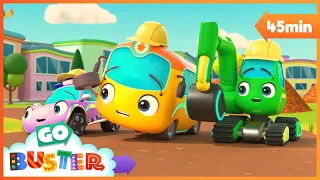 Hide and Seek Autumn Clean Up | Go Buster - Bus Cartoons & Kids Stories