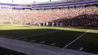 Lambeau Field erupts