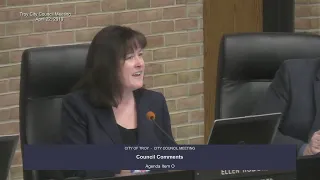 City Council Meeting April 22, 2019