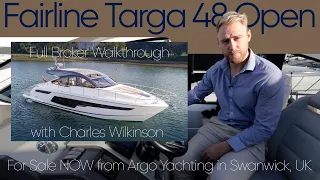 Fairline Targa 48 'Alex' ***FOR SALE*** Full Walkthrough with Charles Wilkinson - FOR SALE