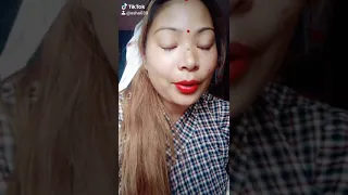 #eshakarkibaniya #nepalisong Phul butte Sari (  Short Cover)  tiktok viral song || Esha karki baniya