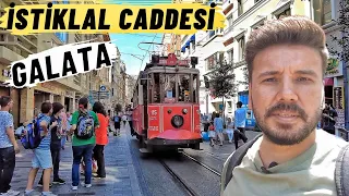 İSTANBUL İSTİKLAL CADDESİ VE GALATA KULESİ GEZİ