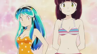 Shinobu-san doesn't like Shuutaro praising Lum's swimsuit!  ^_^  "Urusei Yatsura 2022" - うる星やつら