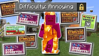 I tried beating Minecraft's most ANNOYING Difficulty...