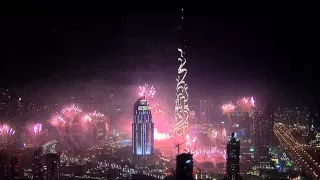 Dubai New Year's Fireworks 2015 HD 1080p