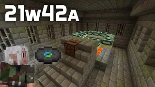 What's New in Minecraft Snapshot 21w42a? New Music! Better Spawns!