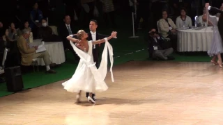 WDSF /JDSF The 19th Tokyo Open Standard【Semi Final Waltz】Simone SEGATORI & Annette SUDOL