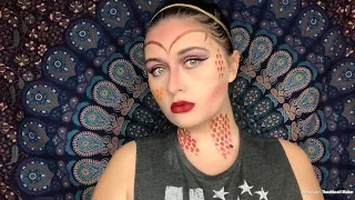 Dragon Halloween Makeup Tutorial 2019