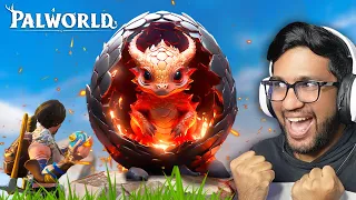 BREEDING HUGE FIRE LEGENDARY POKEMON EGG | PALWORLD #14 | TECHNO GAMERZ