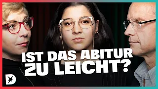 Ist das Abitur zu leicht? Schülerin vs. Lehrer | DISKUTHEK