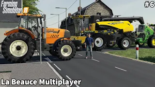 Buying Chickens, Canola Harvesting, Plowing │La Beauce│Multiplayer│FS 19│Timelapse#6